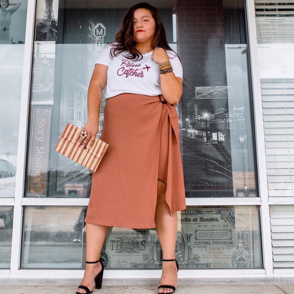 Wrap Buckle Skirt